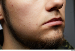 Face Mouth Nose Cheek Hair Skin Man White Slim Studio photo references